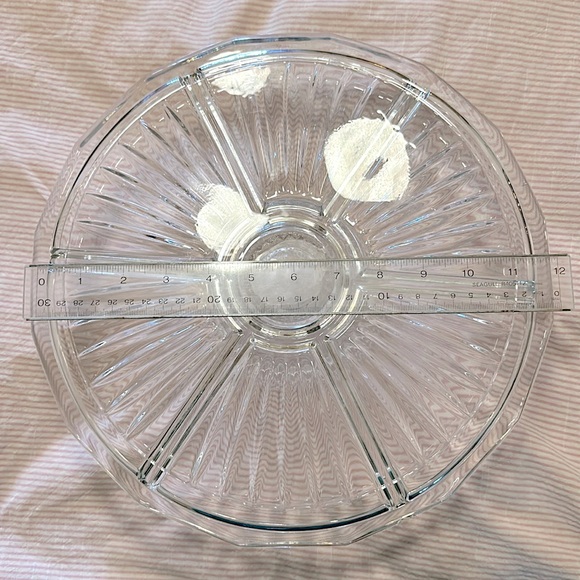 Godinger Dublin 4 in 1 Server, BASE ONLY, NO LID INCLUDED, replacement piece - Picture 4 of 5